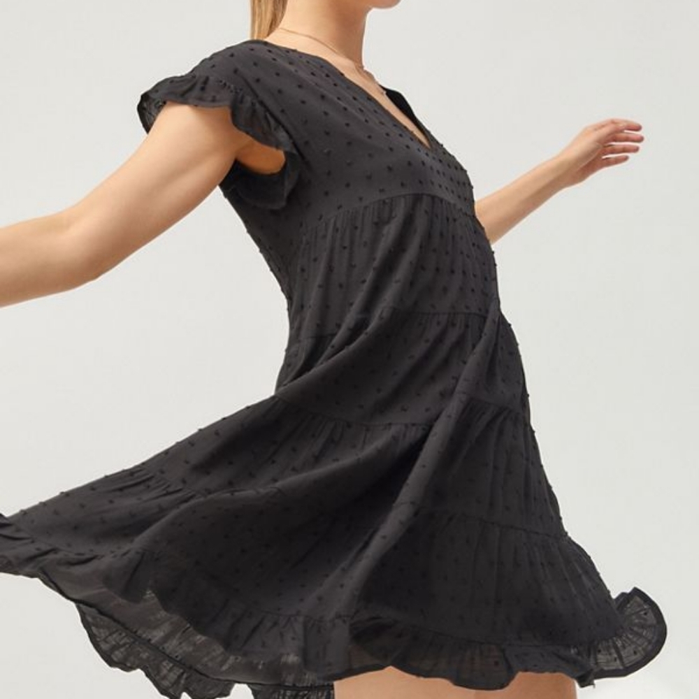 UO Tiered Babydoll Dress